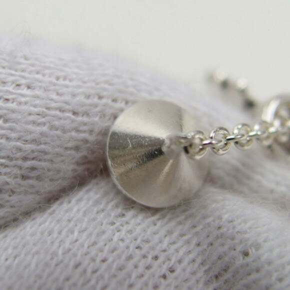 Gucci Double G Mother of Pearl Small Chain Silver Bracelet - Picture 10 of 11